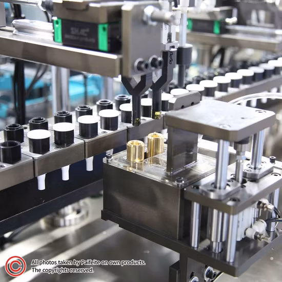 Paifeite-bomba de loción, pulverizador de niebla, pulverizador de gatillo, máquina de montaje completamente automática, máquina de inserción de tuberías, 28/410