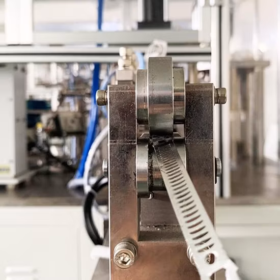 Tornillo sin fin profesional personalizado Clip Jubilee Clip de engranaje helicoidal Abrazadera de tornillo sin fin América británica Abrazadera de manguera tipo alemán Máquina para fabricar ensamblajes automáticos